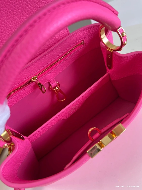 Official oldcobbler VUITTON LOUIS BB CAPUCINES 0727